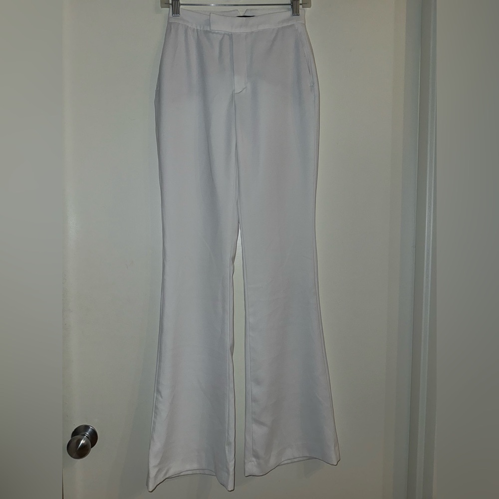 Zara Woman White Pants